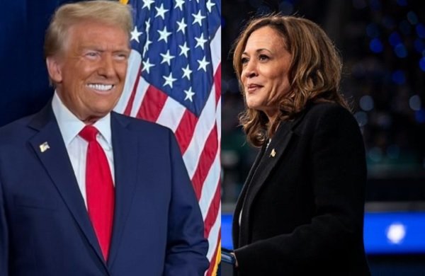trump e kamala foto instagram