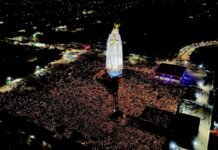 Impressionante! Imagem de Nossa Senhora de Fátima do artista de Petrolina (PE), Ranilson Viana atrai milhares de fiéis no Ceará