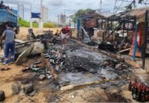 Atualização: Incêndio destruiu duas barracas na Ilha do Fogo; laudo técnico foi solicitado para apontar causas