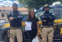 Após ônibus quebrar em Sertânia (PE), estudante consegue chegar ao local de prova do ENEM com ajuda da PRF