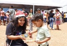 Natal Solidário do Transforma Petrolina leva alegria a mais de 500 crianças em aldeia indígena e comunidades rurais
