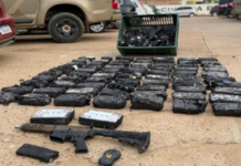 Fuzil e mais de 100 kg de cocaína são apreendidos após casa pegar fogo em Juazeiro (BA)