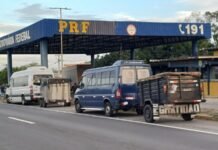 PRF reforça fiscalização do transporte rodoviário de passageiros na Bahia