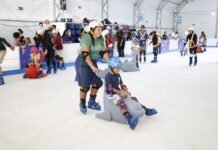 Transforma Petrolina e Prefeitura promovem momento de lazer, inclusão e alegria na pista de gelo