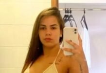 “A minha mulher morreu na covardia”, diz companheiro de jovem morta a facadas em bloco no Recife (PE)