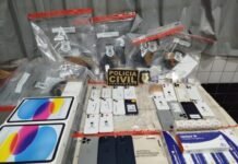 Polícia Civil apreende iPhones e medicamentos irregulares em Salgueiro (PE)