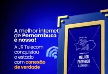 Provedor regional JR Telecom domina prêmio de melhor internet de Pernambuco em 2026