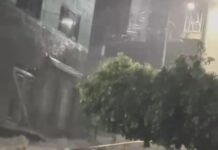 Jacobina (BA) registra 170mm de chuva em menos de 24 horas; quatro casas desabaram