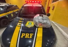 PRF apreende maconha embaixo de estepe de carro em Petrolina (PE)