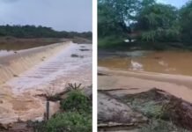 Petrolina (PE): Povo de Rajada vibra com barragem sangrando