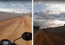 Petrolina (PE): Onde era asfalto, a areia cobriu e está um perigo; veja situação da Rua 01 do Antônio Cassimiro