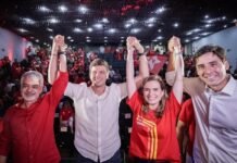 Eleições 2026: João Campos fecha chapa com Marília Arraes, Humberto Costa e Carlos Costa