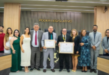 Marcos Freire do “Plenus” recebe título de cidadão petrolinense e medalha de honra Dom Malan