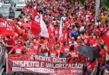 Profissionais da rede estadual de educação aprovam paralisação na próxima terça-feira (10)
