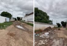 Após cobrança feita pelo Blog, secretário Rodrigo Jacobina diz que Rua Francisco Corrêa será pavimentada