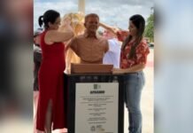 Homenagem: Busto de Cosme Cavalcanti é inaugurado no povoado Caboclo em Afrânio (PE)