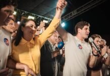 Eliane Soares lança sua pré-candidatura ao lado de João Campos em Santa Cruz da Venerada (PE)