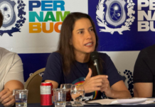 Raquel Lyra pede desculpas as merendeiras, porteiros e vigilantes e diz que está afastando as empresas que não pagaram seus salários; veja o vídeo