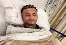 Cantor Anderson Neiff passa por cirurgia após ser baleado e publica foto do quarto