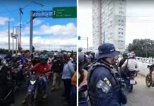 Protesto de agricultores: Faixas da Ponte Presidente Dutra são liberadas parcialmente