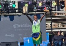 Atleta da APA Petrolina vence a Meia Maratona de Montevidéu, no Uruguai