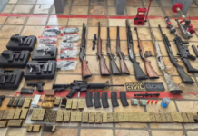 Serra Talhada (PE): Operação apreende 66 armas e fecha clube de tiro suspeito de abastecer facções