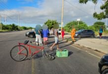 Acidente é registrado na estrada da Tapera em Petrolina (PE)