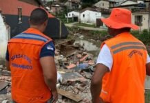 1.150 seguem desabrigados após chuvas em Pernambuco; governo federal vê emergência em 23 cidades