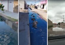 Bairros de Petrolina estão mergulhados no esgoto e Compesa não faz nada; veja denúncias