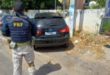 PRF recupera em Petrolina (PE) veículo furtado em Lençóis (BA)