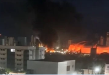 Incêndio atinge estrutura do Circo do Tirulipa em Natal (RN)