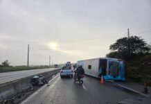 Ônibus tomba em Caruaru (PE) e deixa 16 feridos; veículo saiu de Cabrobó (PE)