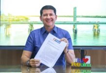 Prefeito Simão oficializa pedido de construção de nova ponte Petrolina-Juazeiro junto ao Governo Federal