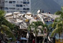Sobe para 1.430 o número de mortos por terremotos na Venezuela