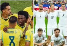 Definido: Brasil enfrentará a Noruega nas oitavas de final da Copa do Mundo neste domingo (5)
