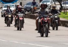 Pernambuco tem 93 mil motos a mais que carros nas ruas