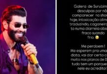 Após cobrança de prefeito, Gusttavo Lima diz que teve intoxicação alimentar e por isso cancelou show em Surubim (PE)