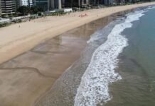 Menino mordido por tubarão na praia de Piedade, em Jaboatão dos Guararapes (PE) tem perna amputada