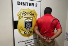 Polícia prende em Cabrobó (PE) homem investigado por homicídio na Paraíba
