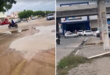Deu no Programa Edenevaldo Alves: Morador denuncia vazamento de água limpa no bairro José e Maria em Petrolina