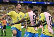 De virada, Brasil vence Japão e avança para as oitavas de final da Copa do Mundo