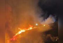 Fogos de chá revelação causam incêndio em rancho na Bahia