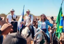 Marília Arraes é festejada no Sertão, na Missa do Vaqueiro uma celebração de fé, cultura e resistência