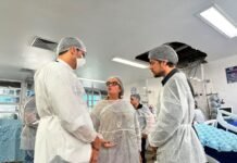 Governo de Pernambuco vai apurar causas da queda de parte do forro do teto do Hospital da Restauração