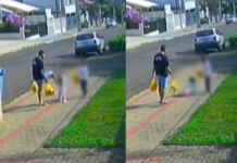 Pai que chutou a própria filha de três anos de idade é preso no Paraná