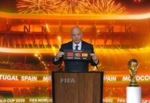 Presidente da Fifa diz que avalia Copa do Mundo com 64 seleções