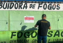 Juazeiro (BA): 10 barracas de comercialização de fogos de artifício são interditadas