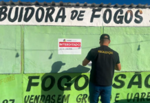 Juazeiro (BA): 10 barracas de comercialização de fogos de artifício são interditadas