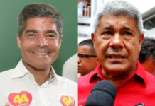 ACM Neto e Jerônimo Rodrigues têm empate técnico na disputa para o governo da Bahia no 1º turno, diz pesquisa