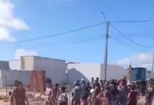 Petrolina (PE): Manifestantes ocupam área de casas no Residencial Nova Vida III